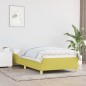 vidaXL Bettgestell Grün 90x190 cm Stoff vidaXL Bettgestell Grün 90x190 cm Stoff