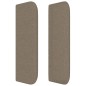 vidaXL Kopfteil mit Ohren Taupe 163x16x78/88 cm Stoff vidaXL Kopfteil mit Ohren Taupe 163x16x78/88 cm Stoff