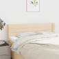 vidaXL Kopfteil mit Ohren Creme 147x16x78/88 cm Stoff vidaXL Kopfteil mit Ohren Creme 147x16x78/88 cm Stoff