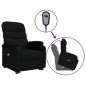 vidaXL Massagesessel mit Aufstehhilfe Schwarz Stoff vidaXL Massagesessel mit Aufstehhilfe Schwarz Stoff