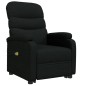 vidaXL Massagesessel mit Aufstehhilfe Schwarz Stoff vidaXL Massagesessel mit Aufstehhilfe Schwarz Stoff