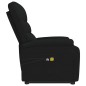 vidaXL Massagesessel mit Aufstehhilfe Schwarz Stoff vidaXL Massagesessel mit Aufstehhilfe Schwarz Stoff