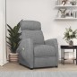 vidaXL Massagesessel mit Aufstehhilfe Hellgrau Stoff vidaXL Massagesessel mit Aufstehhilfe Hellgrau Stoff
