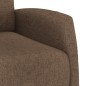 vidaXL Massagesessel mit Aufstehhilfe Braun Stoff vidaXL Massagesessel mit Aufstehhilfe Braun Stoff