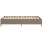vidaXL Bettgestell Taupe 120x200 cm Stoff vidaXL Bettgestell Taupe 120x200 cm Stoff