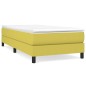 vidaXL Boxspringbett Grün 90x200 cm Stoff vidaXL Boxspringbett Grün 90x200 cm Stoff