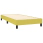 vidaXL Boxspringbett Grün 90x200 cm Stoff vidaXL Boxspringbett Grün 90x200 cm Stoff