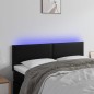 vidaXL LED Kopfteil Schwarz 144x5x78/88 cm Kunstleder vidaXL LED Kopfteil Schwarz 144x5x78/88 cm Kunstleder