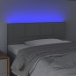 vidaXL LED Kopfteil Hellgrau 80x5x78/88 cm Stoff vidaXL LED Kopfteil Hellgrau 80x5x78/88 cm Stoff