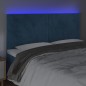vidaXL LED Kopfteil Dunkelblau 180x5x118/128 cm Samt vidaXL LED Kopfteil Dunkelblau 180x5x118/128 cm Samt