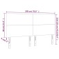 vidaXL LED Kopfteil Dunkelblau 180x5x118/128 cm Samt vidaXL LED Kopfteil Dunkelblau 180x5x118/128 cm Samt