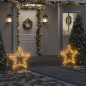 vidaXL Weihnachtsstern mit Erdspießen und 115 LEDs 85 cm vidaXL Weihnachtsstern mit Erdspießen und 115 LEDs 85 cm