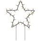 vidaXL Weihnachtssterne mit Erdspießen 3 Stk. 50 LEDs 29 cm vidaXL Weihnachtssterne mit Erdspießen 3 Stk. 50 LEDs 29 cm