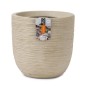 Capi Blumentopf Waste Rib 35x34 cm Terrazzo Beige Capi Blumentopf Waste Rib 35x34 cm Terrazzo Beige