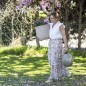 Capi Blumentopf Waste Rib 35x34 cm Terrazzo Beige Capi Blumentopf Waste Rib 35x34 cm Terrazzo Beige