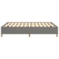 vidaXL Bettgestell Dunkelgrau 140x200 cm Stoff vidaXL Bettgestell Dunkelgrau 140x200 cm Stoff