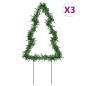 vidaXL Weihnachtsbäume mit Erdspießen 3 Stk. 50 LEDs 30 cm vidaXL Weihnachtsbäume mit Erdspießen 3 Stk. 50 LEDs 30 cm