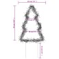 vidaXL Weihnachtsbäume mit Erdspießen 3 Stk. 50 LEDs 30 cm vidaXL Weihnachtsbäume mit Erdspießen 3 Stk. 50 LEDs 30 cm