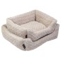 Jack and Vanilla Haustiersofa Softy S 60x52x18 cm Rosette Beige Jack and Vanilla Haustiersofa Softy S 60x52x18 cm Rosette Beige