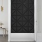 vidaXL Wandpaneele 12 Stk. Schwarz 30x30 cm Kunstleder 0,54 m² vidaXL Wandpaneele 12 Stk. Schwarz 30x30 cm Kunstleder 0,54 m²