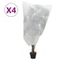 vidaXL Wintervlies mit Kordelzug 4 Stk. 70 g/m² 0,8x1,2 m vidaXL Wintervlies mit Kordelzug 4 Stk. 70 g/m² 0,8x1,2 m