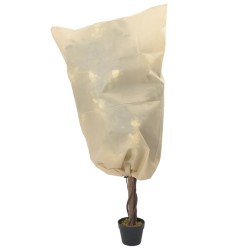 vidaXL Wintervlies mit Kordelzug 4 Stk. 70 g/m² 0,8x0,8 m