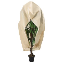 vidaXL Wintervlies mit Reißverschluss 2 Stk. 70 g/m² 1,2x1,8 m