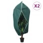vidaXL Wintervlies mit Reißverschluss 2 Stk. 70 g/m² 1x1,55 m vidaXL Wintervlies mit Reißverschluss 2 Stk. 70 g/m² 1x1,55 m