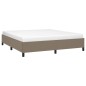 Bettgestell Taupe 180x200 cm Stoff Bettgestell Taupe 180x200 cm Stoff