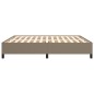 Bettgestell Taupe 180x200 cm Stoff Bettgestell Taupe 180x200 cm Stoff
