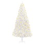 vidaXL Künstlicher Weihnachtsbaum mit Beleuchtung 300 cm Weiß vidaXL Künstlicher Weihnachtsbaum mit Beleuchtung 300 cm Weiß