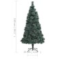 vidaXL Künstlicher Weihnachtsbaum mit Beleuchtung & Ständer Grün 150cm vidaXL Künstlicher Weihnachtsbaum mit Beleuchtung & Ständer Grün 150cm