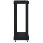 vidaXL Kaminholzregal mit Rollen Schwarz 76,5x40x108 cm Kiefernholz vidaXL Kaminholzregal mit Rollen Schwarz 76,5x40x108 cm Kiefernholz
