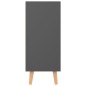 vidaXL Sideboard Grau 90x30x72 cm Holzwerkstoff vidaXL Sideboard Grau 90x30x72 cm Holzwerkstoff