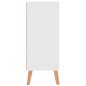 vidaXL Sideboard Weiß 60x30x72 cm Holzwerkstoff vidaXL Sideboard Weiß 60x30x72 cm Holzwerkstoff