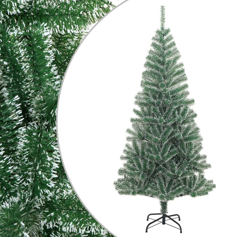 vidaXL Künstlicher Weihnachtsbaum Beschneit Grün 240 cm vidaXL Künstlicher Weihnachtsbaum Beschneit Grün 240 cm