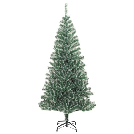 vidaXL Künstlicher Weihnachtsbaum Beschneit Grün 240 cm