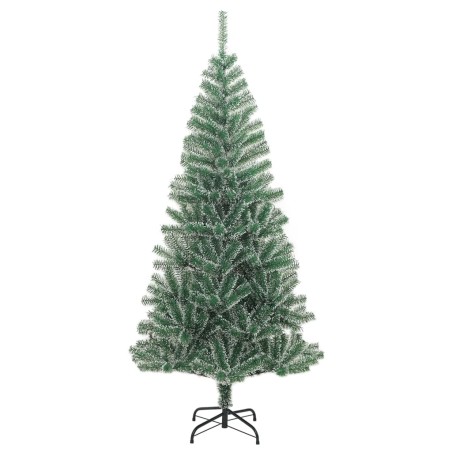 vidaXL Künstlicher Weihnachtsbaum Beschneit Grün 180 cm