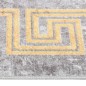 vidaXL Teppich Waschbar Grau und Golden 150x230 cm Rutschfest vidaXL Teppich Waschbar Grau und Golden 150x230 cm Rutschfest