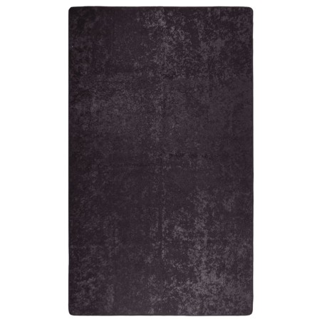 vidaXL Teppich Waschbar Anthrazit 150x230 cm Rutschfest