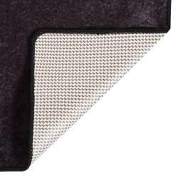 vidaXL Teppich Waschbar Anthrazit 150x230 cm Rutschfest