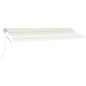 vidaXL Standmarkise Automatisch 500x300 cm Creme vidaXL Standmarkise Automatisch 500x300 cm Creme