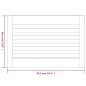 vidaXL Schranktüren Lamellen-Design 2 Stk. 39,5x59,4 cm Massivholz vidaXL Schranktüren Lamellen-Design 2 Stk. 39,5x59,4 cm Massivholz