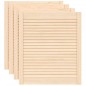vidaXL Schranktüren Lamellen-Design 4 Stk. 69x59,4 cm Massivholz vidaXL Schranktüren Lamellen-Design 4 Stk. 69x59,4 cm Massivholz