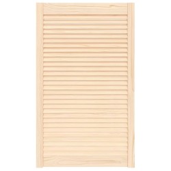 vidaXL Schranktür Lamellen-Design 99,3x59,4 cm Massivholz Kiefer