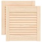 vidaXL Schranktüren Lamellen-Design 2 Stk. 39,5x39,4 Massivholz Kiefer vidaXL Schranktüren Lamellen-Design 2 Stk. 39,5x39,4 Massivholz Kiefer