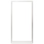 vidaXL Brennholzregal 110x28x214 cm Edelstahl vidaXL Brennholzregal 110x28x214 cm Edelstahl