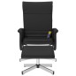 vidaXL Massagesessel mit Fußhocker Schwarz Kunstleder vidaXL Massagesessel mit Fußhocker Schwarz Kunstleder