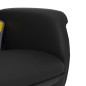 vidaXL Massagesessel mit Fußhocker Schwarz Kunstleder vidaXL Massagesessel mit Fußhocker Schwarz Kunstleder