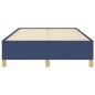 Bettgestell Blau 120x200 cm Stoff Bettgestell Blau 120x200 cm Stoff